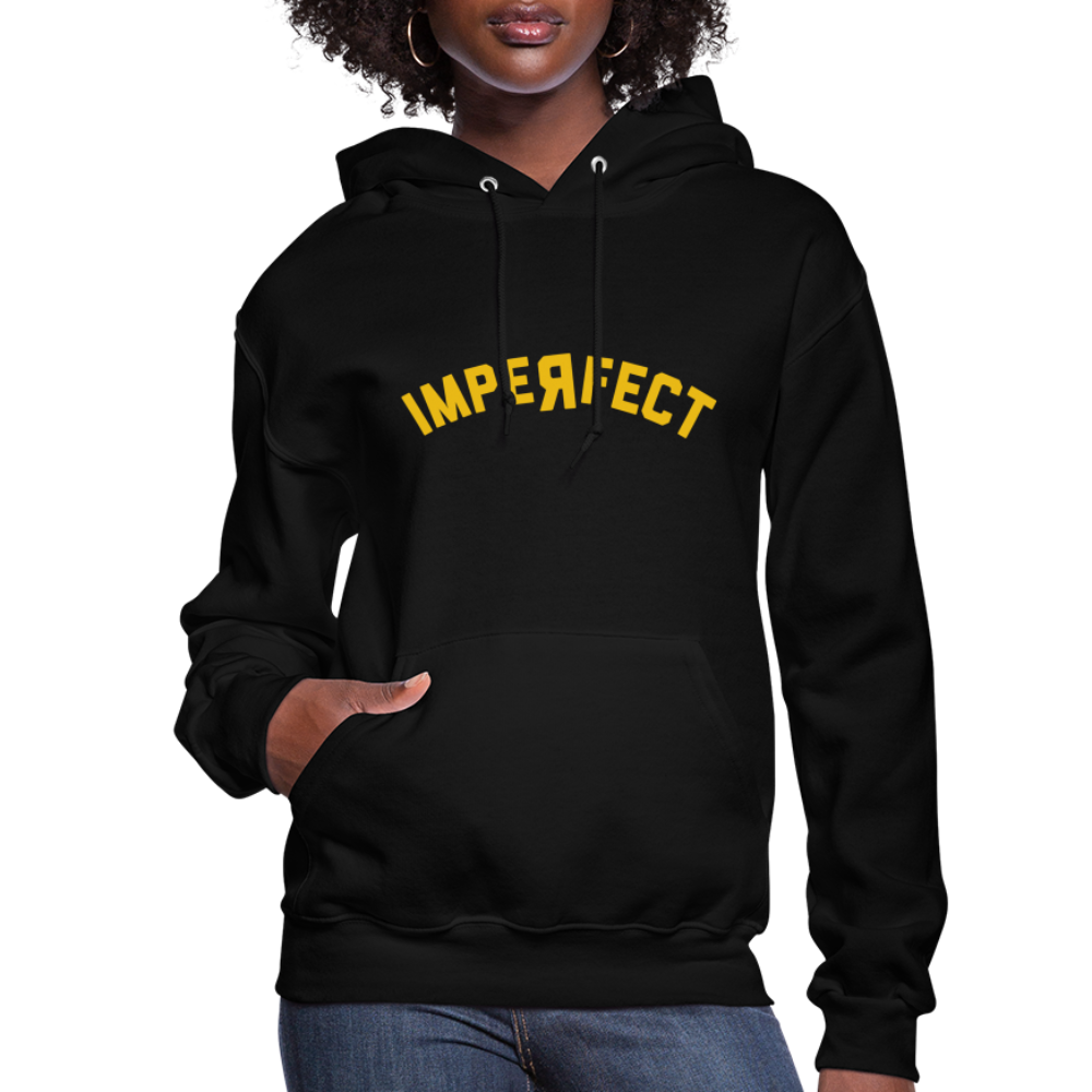 Imperfect Women's Hoodie - black