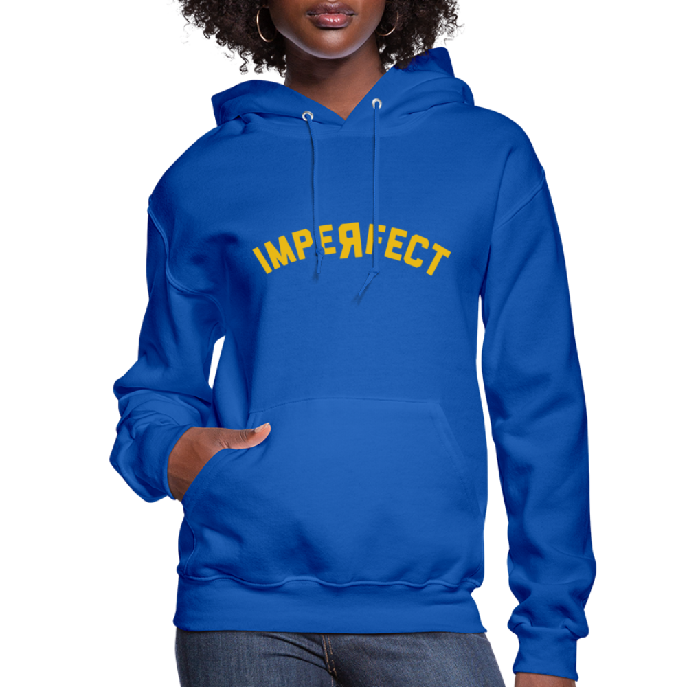 Imperfect Women's Hoodie - royal blue