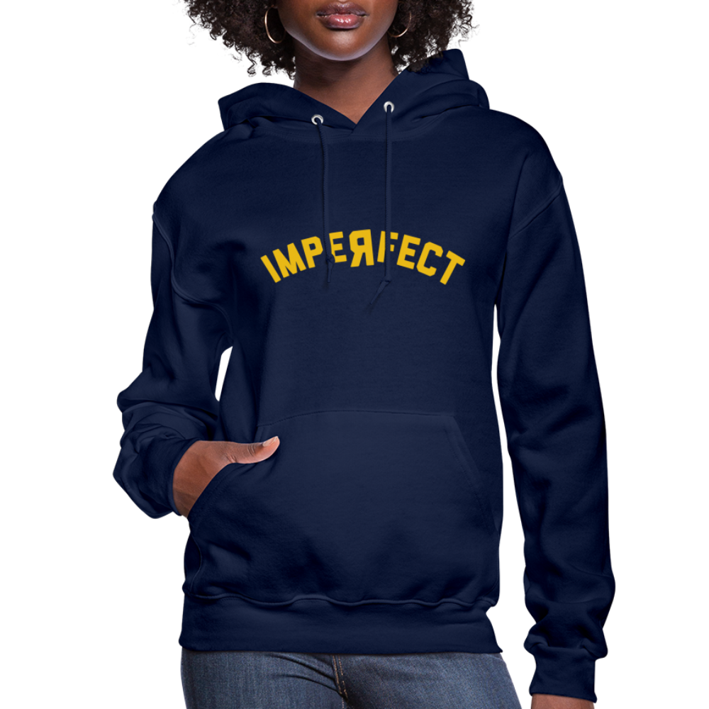 Imperfect Women's Hoodie - navy