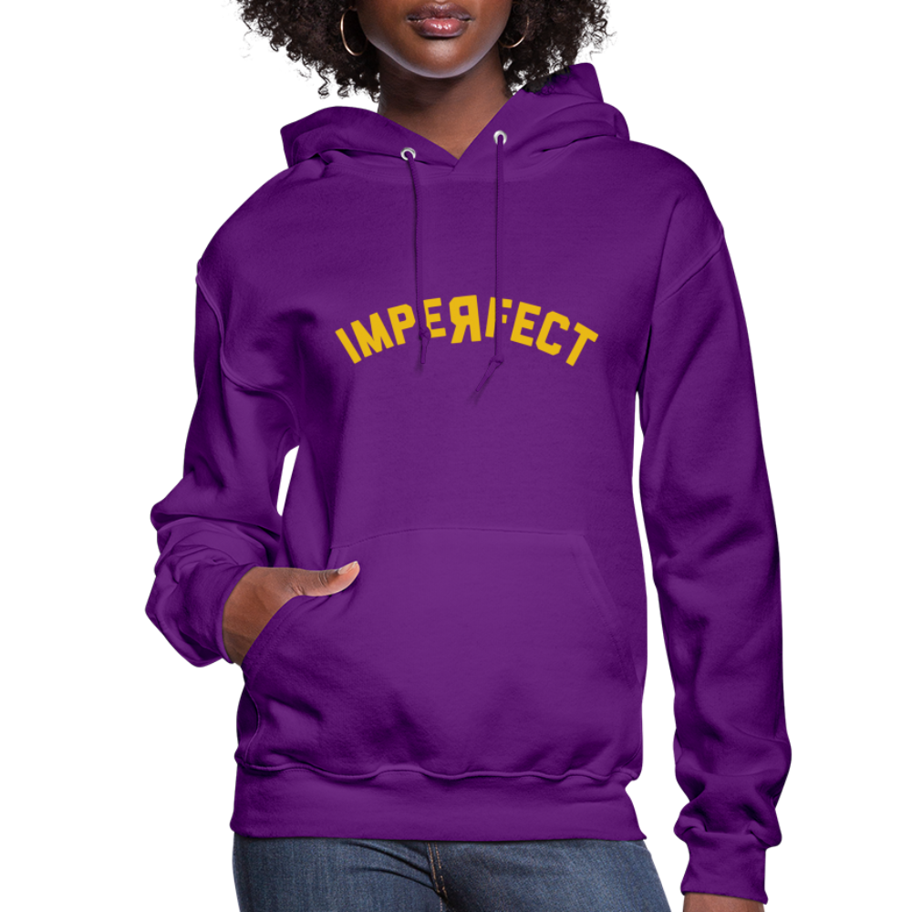 Imperfect Women's Hoodie - purple