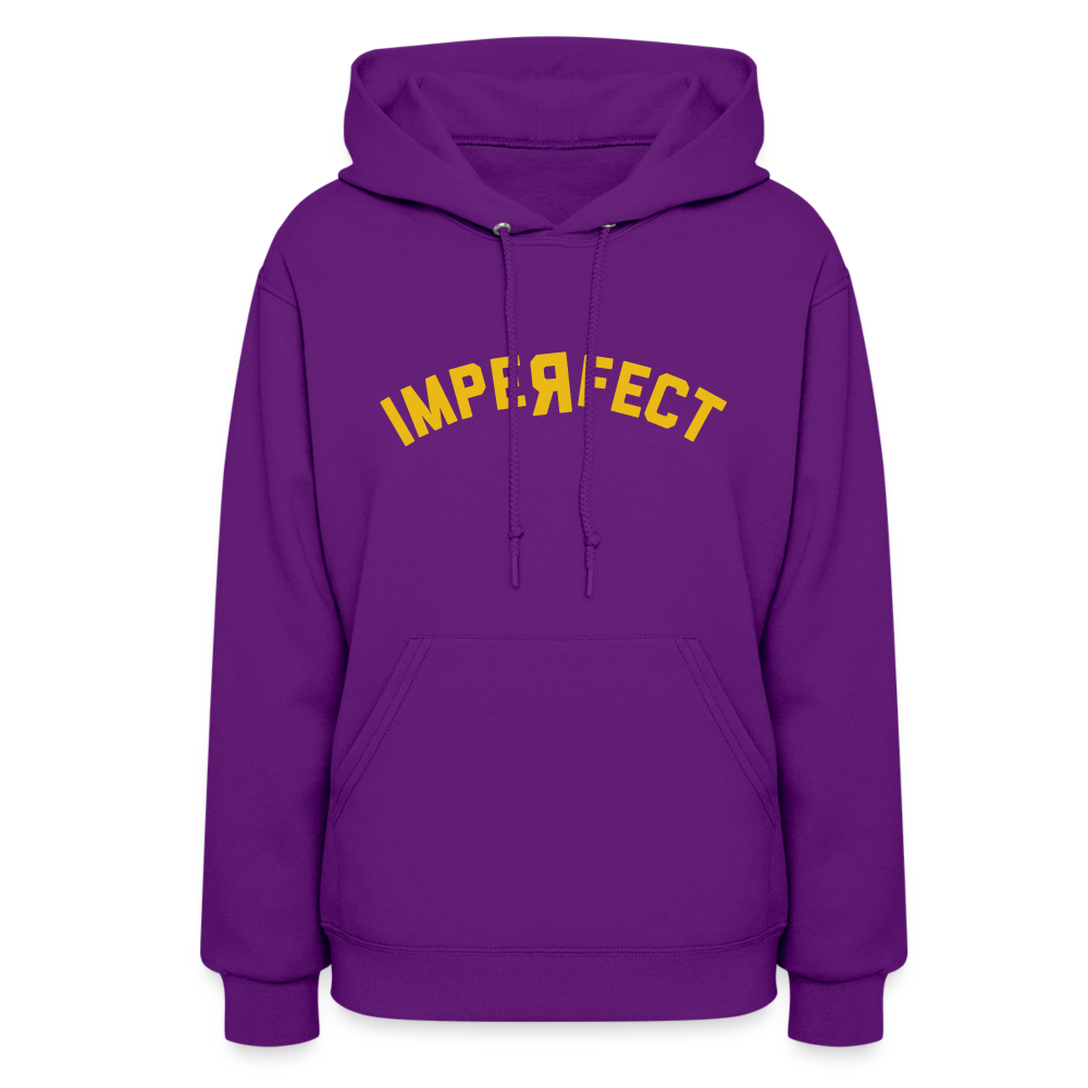 Imperfect Women's Hoodie - purple