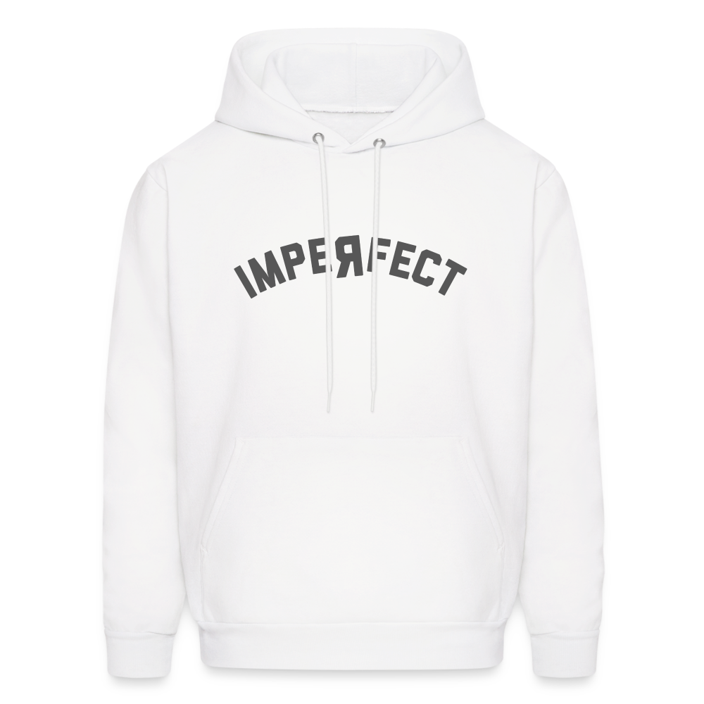 Imperfect Men's Hoodie - white