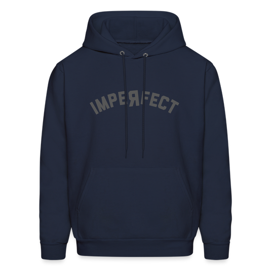 Imperfect Men's Hoodie - navy