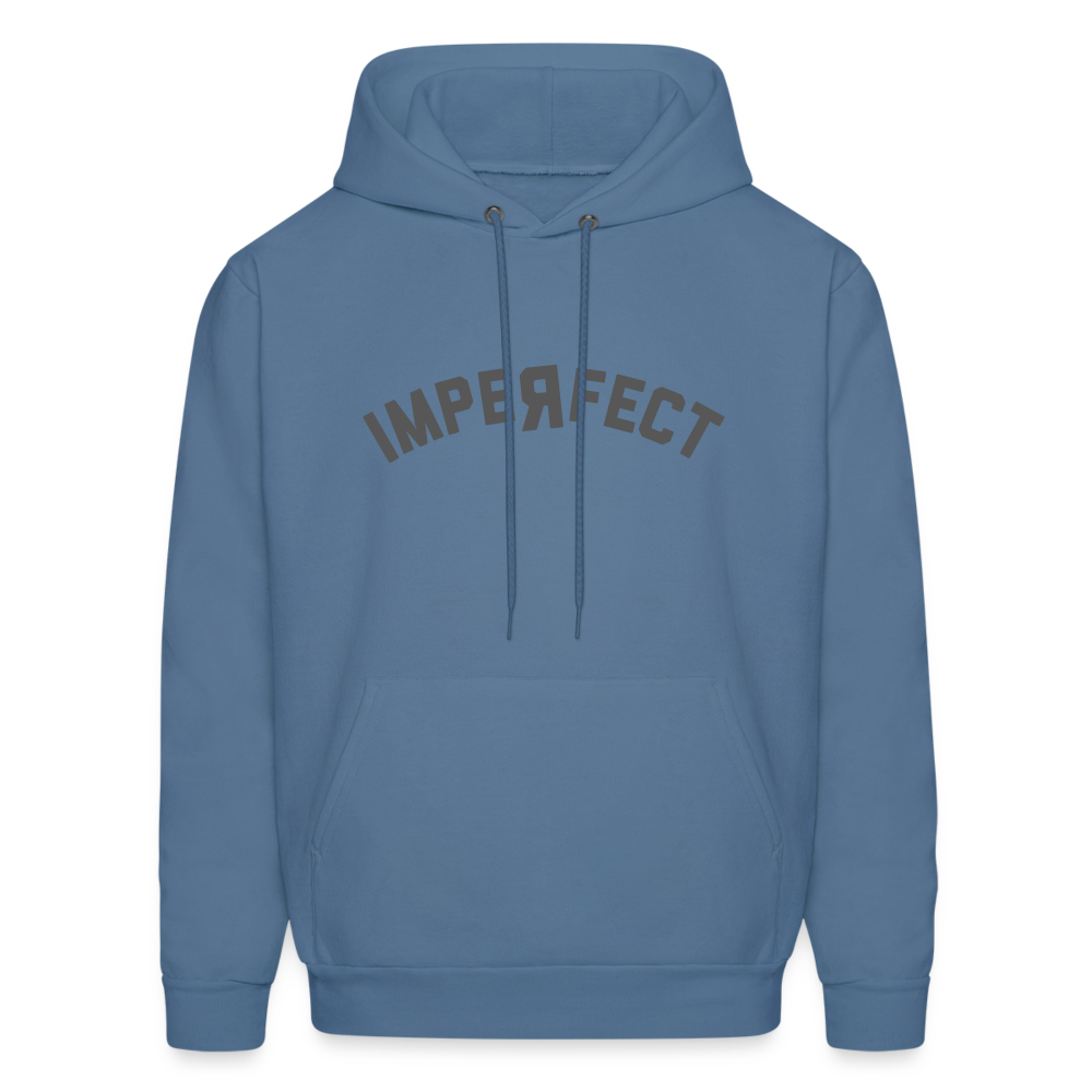 Imperfect Men's Hoodie - denim blue