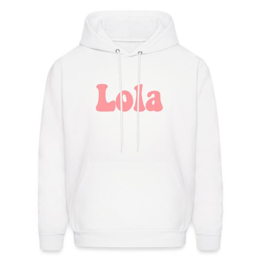 Lola Men's Hoodie - white