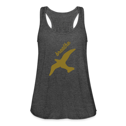 Breathe Women's Flowy Tank Top by Bella - deep heather