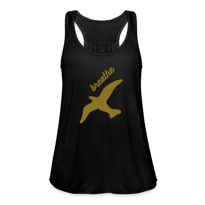 Breathe Women's Flowy Tank Top by Bella - black