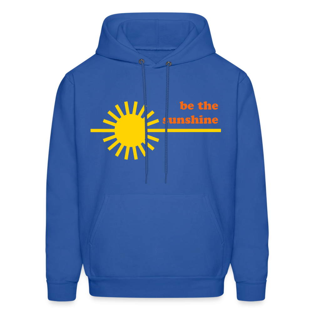 Be the Sunshine Men's Hoodie - royal blue
