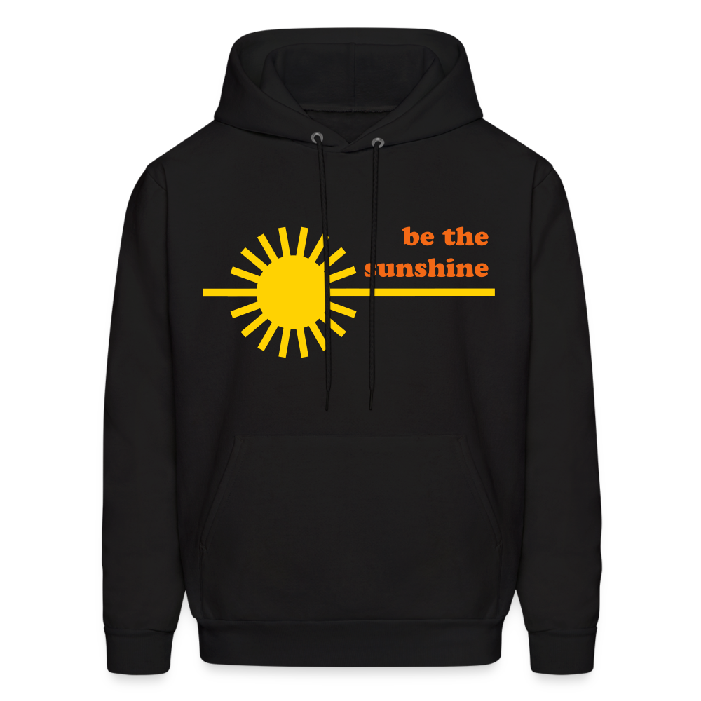 Be the Sunshine Men's Hoodie - black