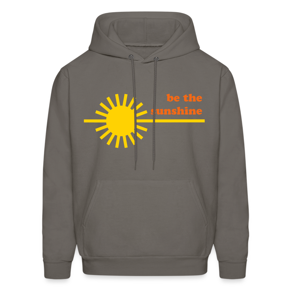 Be the Sunshine Men's Hoodie - asphalt gray