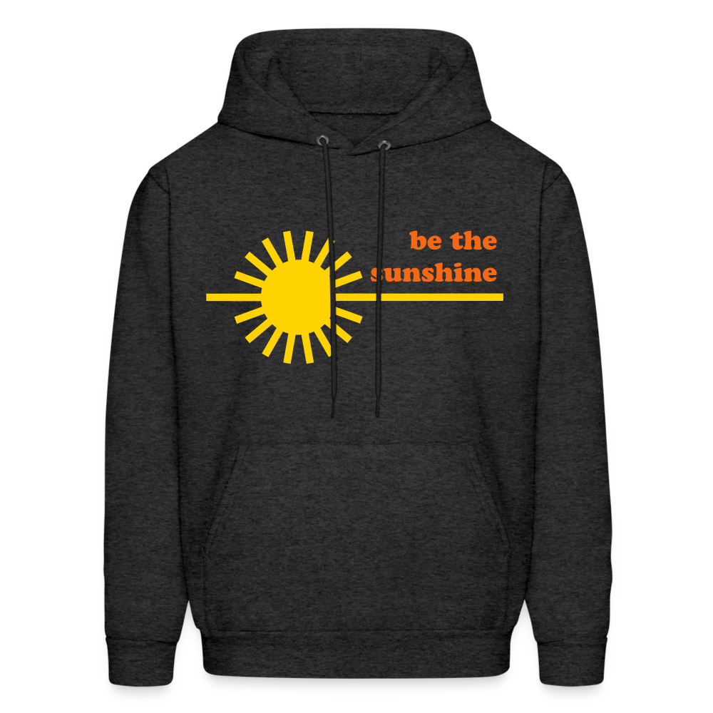 Be the Sunshine Men's Hoodie - charcoal grey