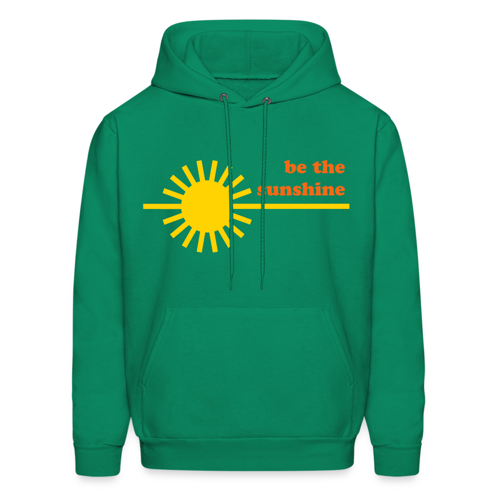 Be the Sunshine Men's Hoodie - kelly green