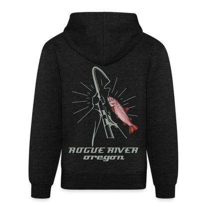 Fly Boys Fly Fishing Trip Unisex Organic Hoodie - charcoal grey