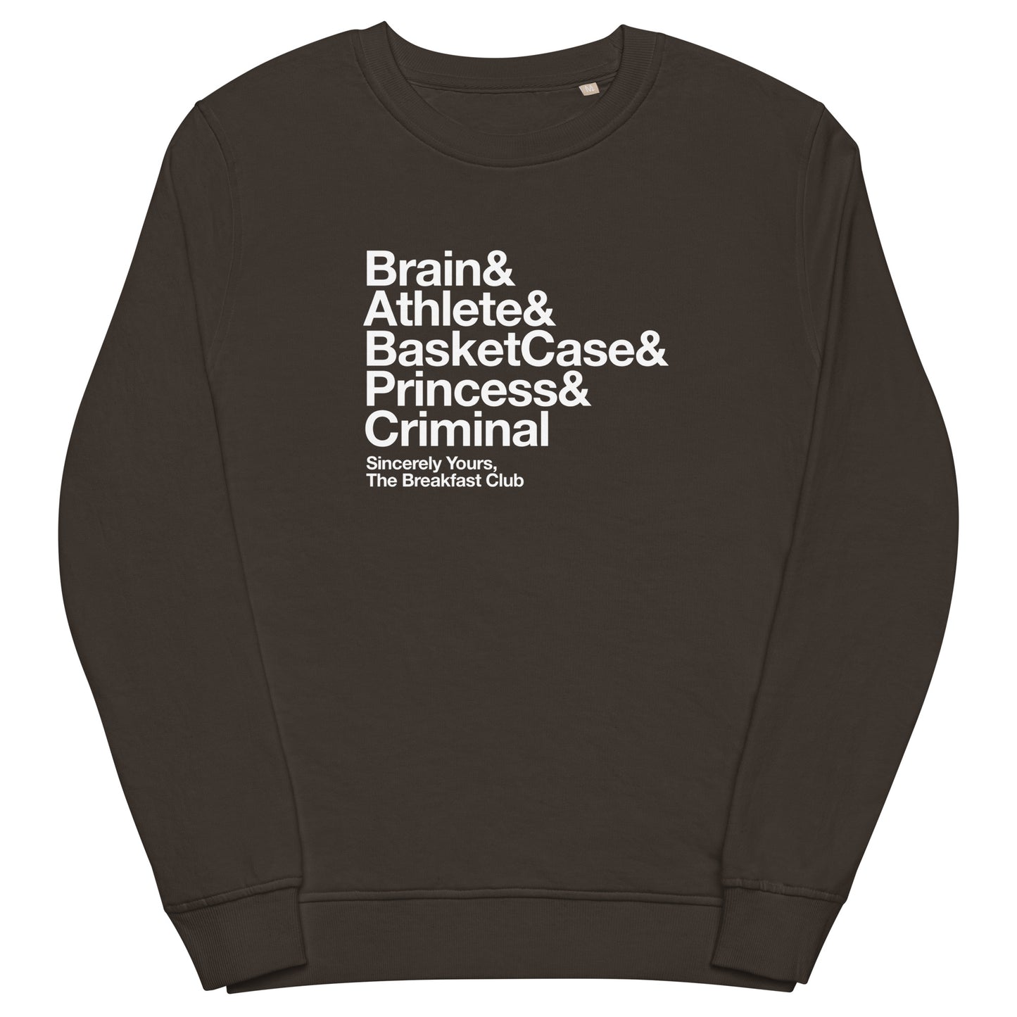 The Breakfast Club Unisex organic sweatshirt