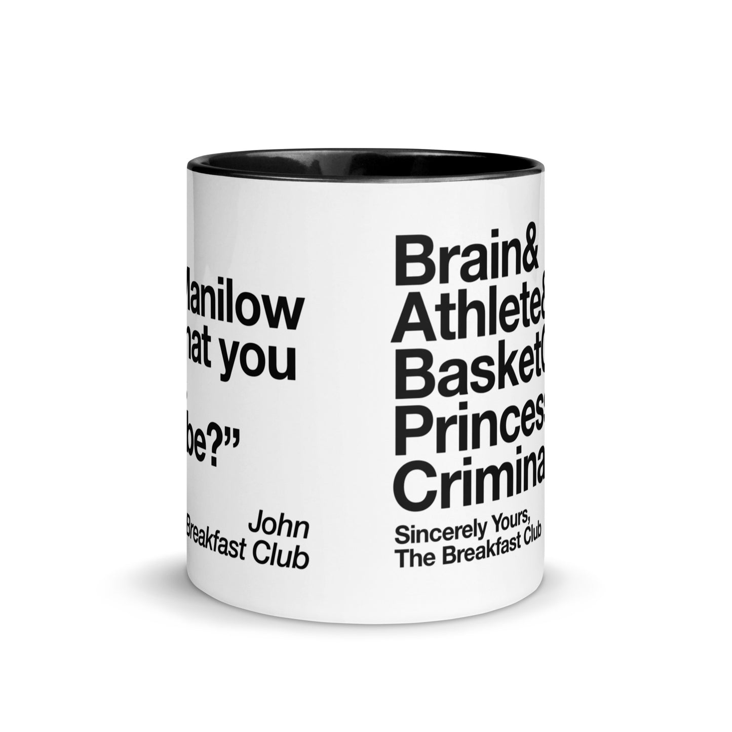 The Breakfast Club Barry Mug with Color Inside