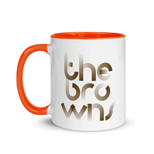 the browns cle Mug with Color Inside