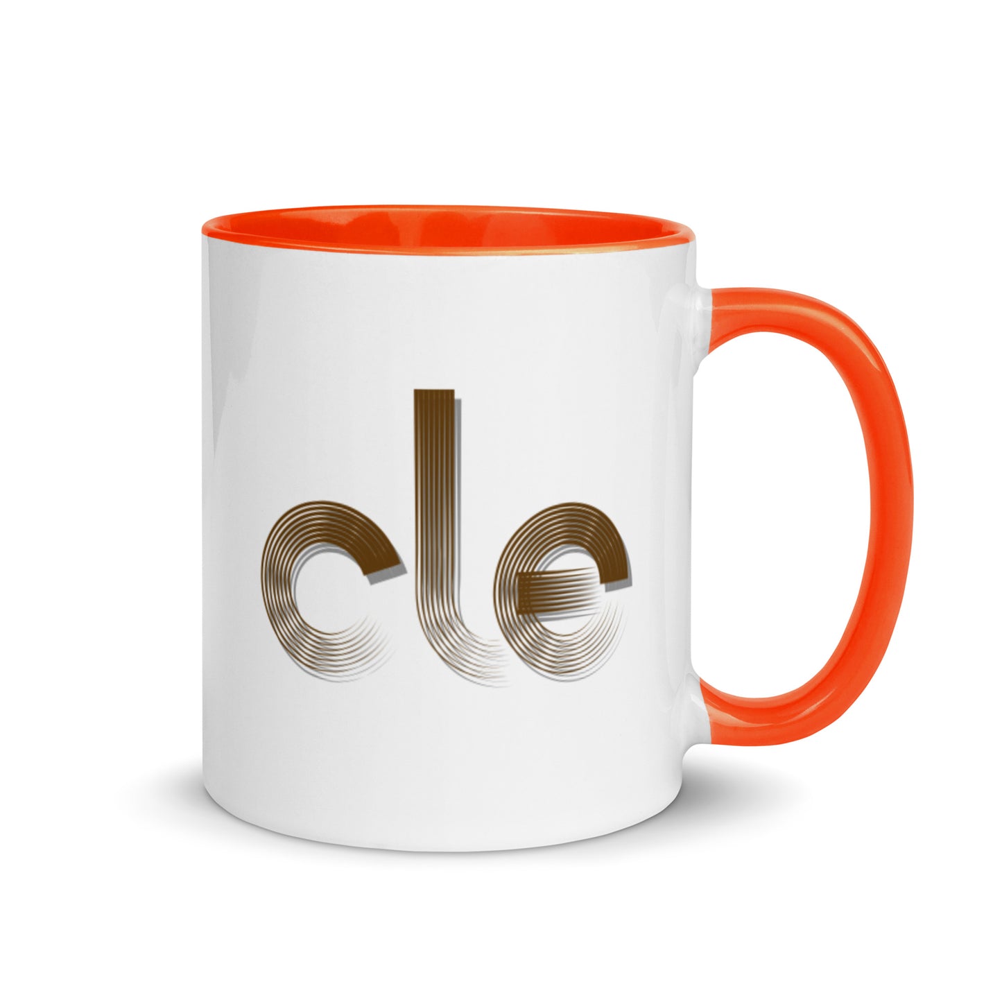 the browns cle Mug with Color Inside