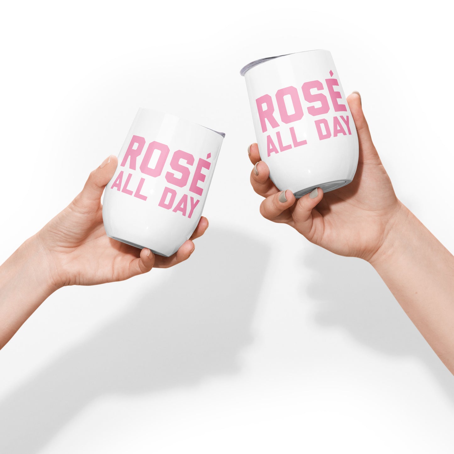 Rosé All Day Wine tumbler